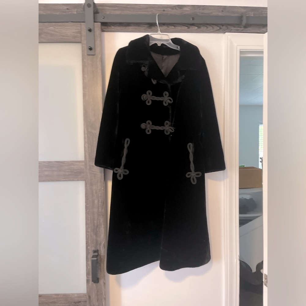 Gorgeous Black Faux Fur coat.